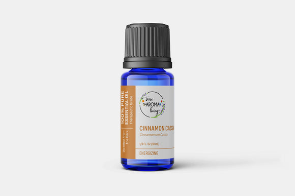 Cinnamon Cassia 100% Pure Essential Oil 10 ml (Organic Available)