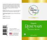 Organic Rosemary Hydrosol 4 oz