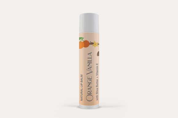 Orange Vanilla Natural Lip Balm 4.25 g