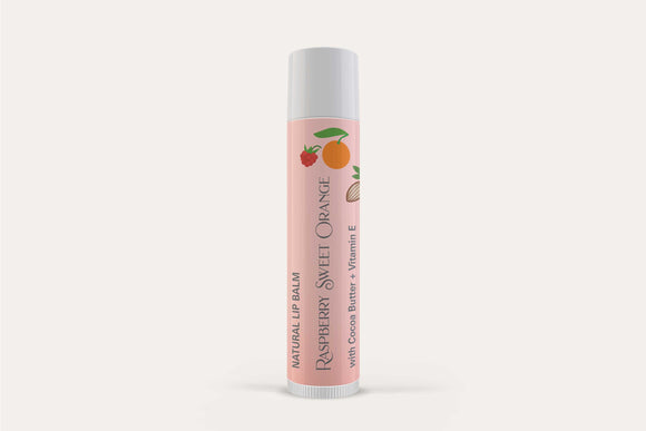 Raspberry Sweet Orange Natural Lip Balm 4.25 g