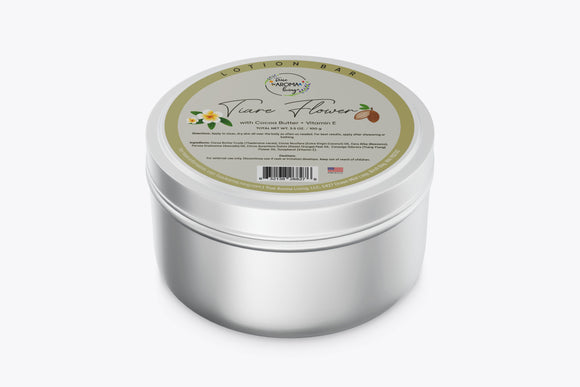 Tiare Flower Lotion Bar with Cocoa Butter + Vitamin E 100 g