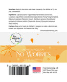 No Worries Synergy Essential Oil Blend  Pre-Diluted Roll-On 10 ml