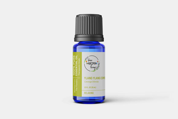 Ylang Ylang Complete 100% Pure Essential Oil 10 ml (Organic Available)