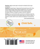 Energize Synergy Essential Oil Blend  Pre-Diluted Roll-On 10 ml