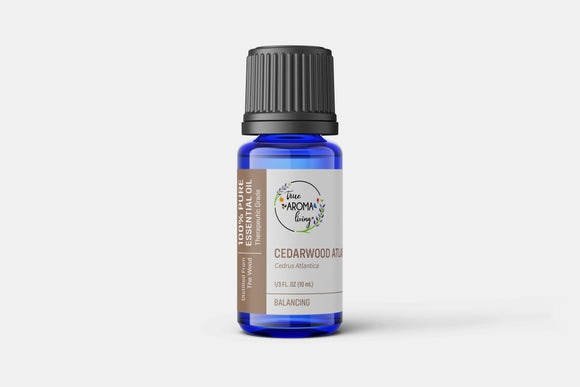 Cedarwood Atlas Organic 100% Pure Essential Oil 10 ml (ChildSafe) (Organic Available)