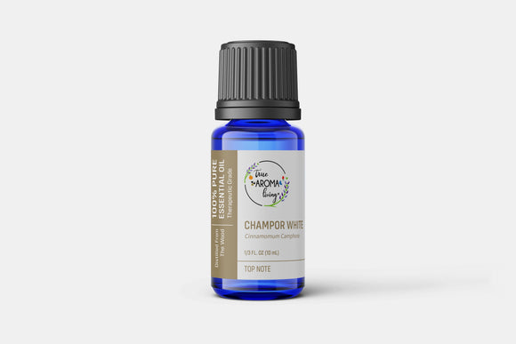 Camphor White 100% Pure Essential Oil 10 ml