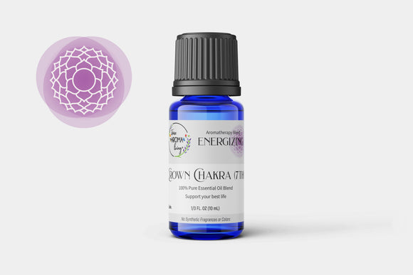 Crown Chakra (7th) Synergy Essential Oil Blend 10 ml