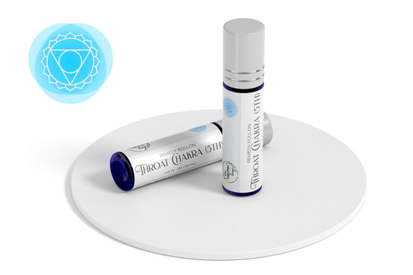 Throat Chakra (5th) Synergy Essential Oil Blend  Pre-Diluted Roll-On 10 ml