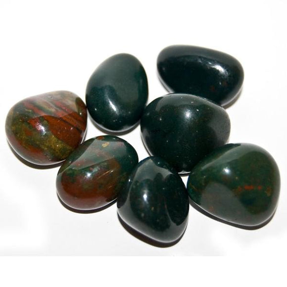Tumbled Stone – Bloodstone – Reiki Infused