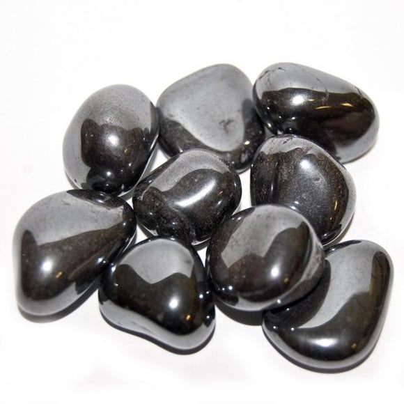 Tumbled Stone – Hematite – Reiki Infused