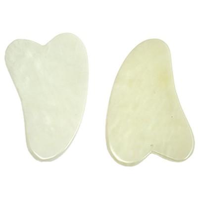 Gua Sha Massage Tool - New Jade (Serpentine)