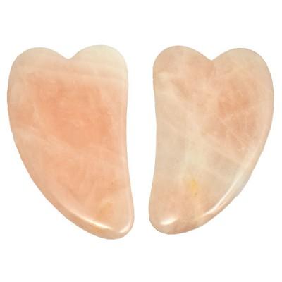 Gua Sha Massage Tool - Rose Quartz