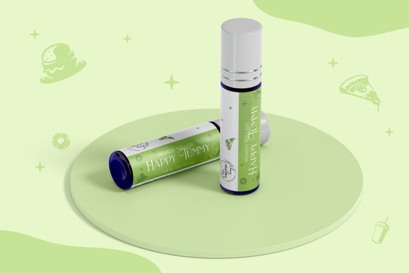 Happy Tummy Synergy Essential Oil Blend  Pre-Diluted Roll-On 10 ml