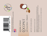 Coconut Natural Lip Balm 4.25 g