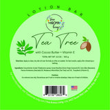 Tea Tree Lotion Bar with Cocoa Butter + Vitamin E 100 g