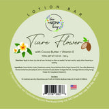 Tiare Flower Lotion Bar with Cocoa Butter + Vitamin E 100 g