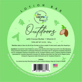 Outdoors Lotion Bar with Cocoa Butter + Vitamin E 100 g