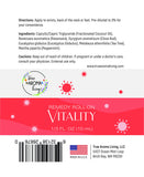 Travel Safe (Vitality) Synergy Essential Oil Blend  Pre-Diluted Roll-On 10 ml