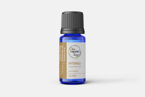 Patchouli 100% Pure Essential Oil 10 ml (ChildSafe) (Organic Available)