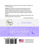 Relaxation Synergy Essential Oil Blend  Pre-Diluted Roll-On 10 ml (ChildSafe)