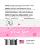 Clear Skin Synergy Essential Oil Blend  Pre-Diluted Roll-On 10 ml