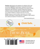 Fresh Body Synergy Essential Oil Blend  Pre-Diluted Roll-On 10 ml (ChildSafe)