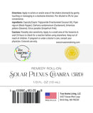 Solar Plexus Chakra (3rd) Synergy Essential Oil Blend  Pre-Diluted Roll-On 10 ml