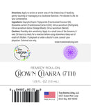 Crown Chakra (7th)  Synergy Essential Oil Blend  Pre-Diluted Roll-On 10 ml