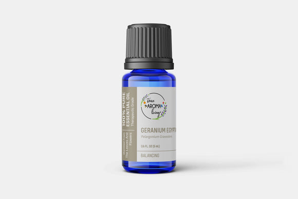 Geranium Egyptian 100% Pure Essential Oil 5 ml (ChildSafe) (Organic Available)