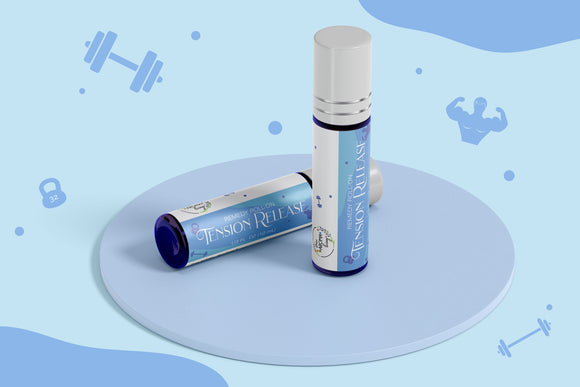 Tension Release Synergy Essential Oil Blend  Pre-Diluted Roll-On 10 ml