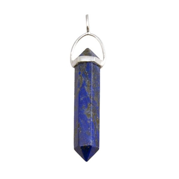 Point Pendant – Lapis Lazuli – Reiki Infused