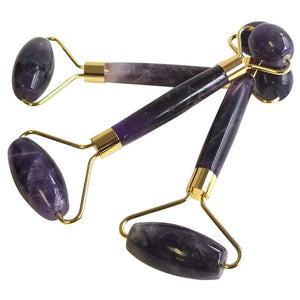 Crystal Massage Roller Amethyst – Reiki Infused