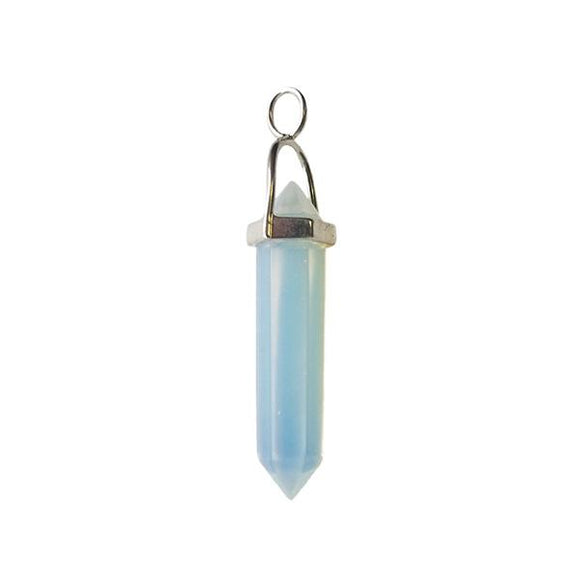 Point Pendant – Opalite – Reiki Infused