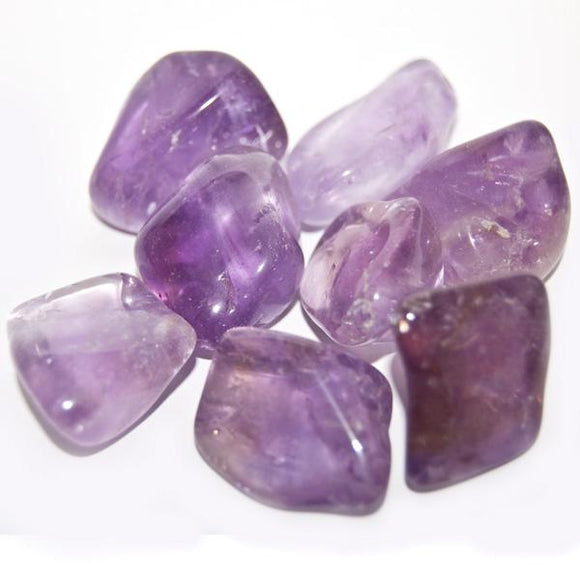 Tumbled Stone – Amethyst – Reiki Infused