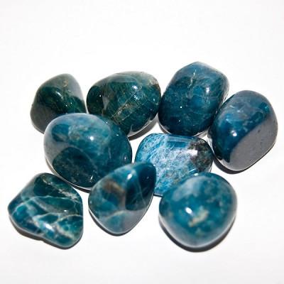 Tumbled Stone – Blue Apatite – Reiki Infused