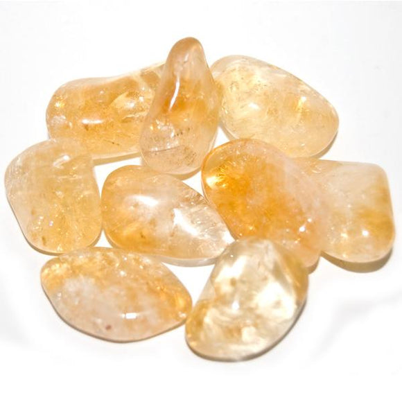 Tumbled Stone – Citrine – Reiki Infused