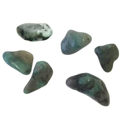 Tumbled Stone – Emerald – Reiki Infused