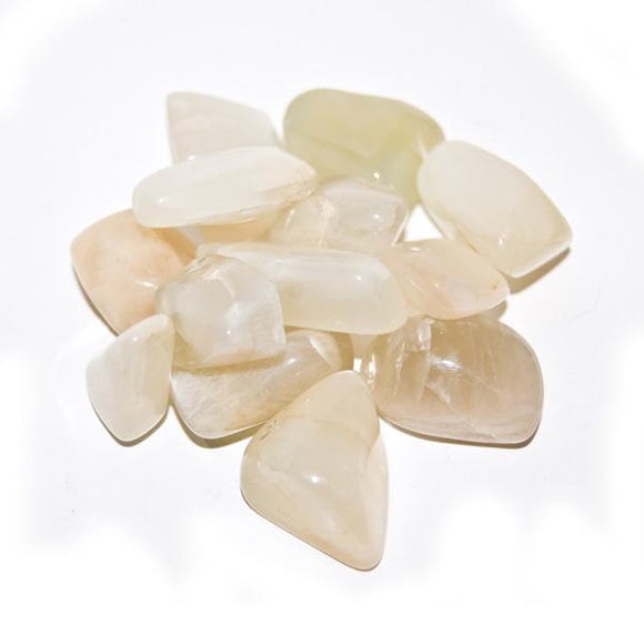 Tumbled Stone – Moonstone – Reiki Infused