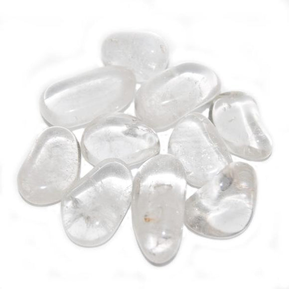 Tumbled Stone – Clear Quartz – Reiki Infused