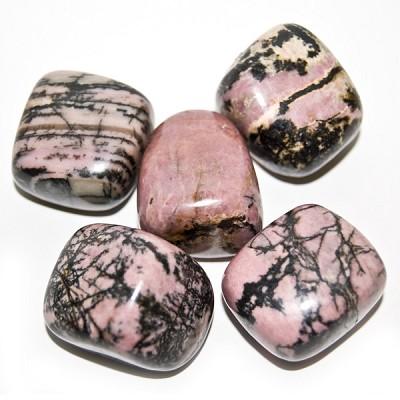 Tumbled Stone – Rhodonite – Reiki Infused